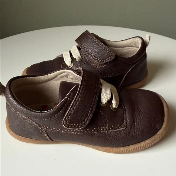 Livie & Luca Baby Shoes Brown Hook & Loop Fasten Cushioned Collar size 23/US7 - Picture 13 of 13